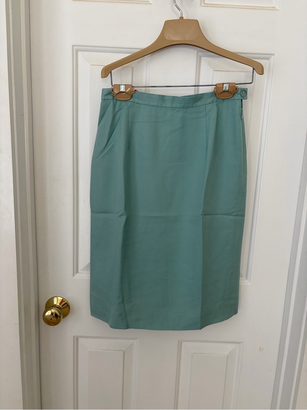 Classic jade Pencil Skirt - Women's Tailored Skirt